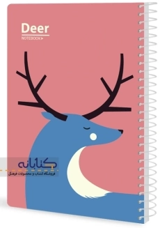 دفتر تک خط 100 برگ دانو (سیمی) - 5