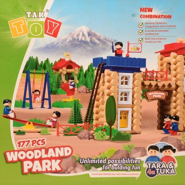 بازی پارک جنگلی (177 قطعه) - تک توی - 2