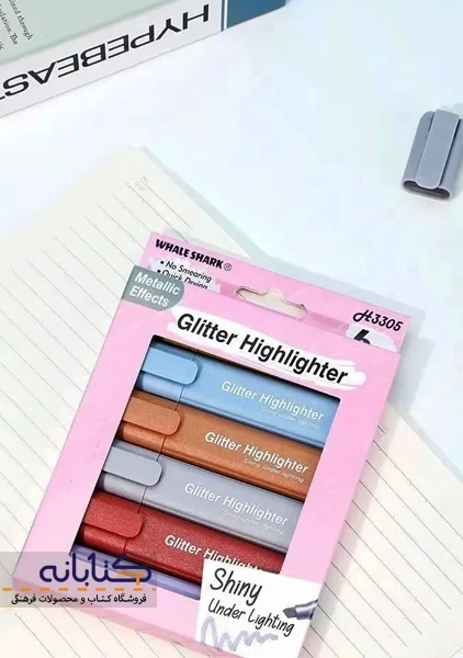 ماژیک علامت زن 6 رنگ متالیک (اکلیلی) - 1