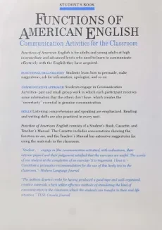 کتاب Functions Of American English - 1