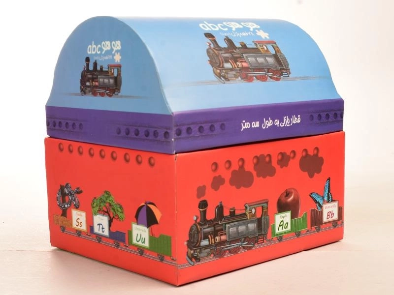 کتاب + پازل هو هو abc - 6