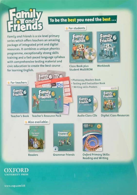 کتاب Family and Friends 6 (Testing) - 1