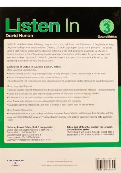 کتاب لیسن این 3 | Listen In 3 (ویرایش 2) - 2
