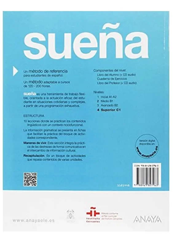 کتاب آموزش زبان اسپانیایی Suena 4 - 1