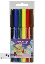 ماژیک رنگ آمیزی 6 رنگ پیکاسو