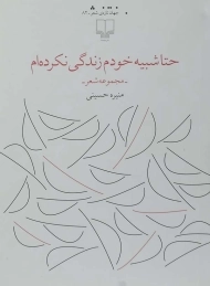 کتاب حتا شبیه خودم زندگی نکرده ام