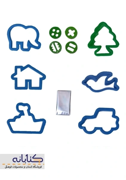 خمیر بازی 5 رنگ ایمر (سطلی) - 5