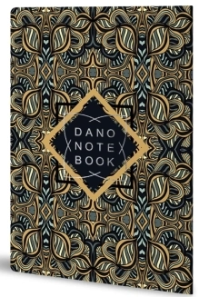 دفتر تک خط 40 برگ سری ماندالا،دانو (ته چسب) - 4