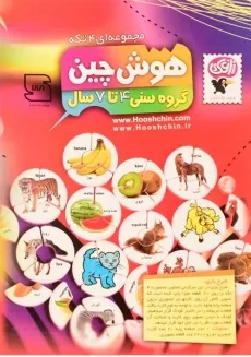 بازی فکری و آموزشی هوش چین 4 تکه - زاغک - 1