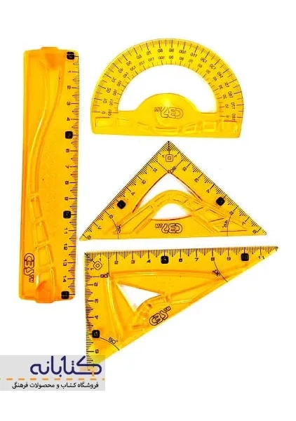ست خط کش سی بی اس (4 تیکه) - 2