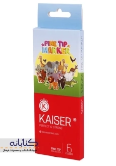 ماژیک رنگ آمیزی 6 رنگ کایزر