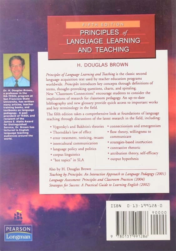 کتاب principles Of Language Learning And Teaching (5TH) - 1