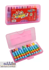 پاستل روغنی 12 رنگ چیکی چیکی (طلقی)