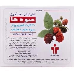 کارتهای دید آموز (میوه ها)