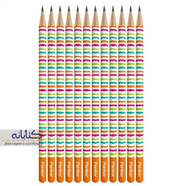 مداد مشکی پنتر (مدل Strips کد BP114-4) - 1