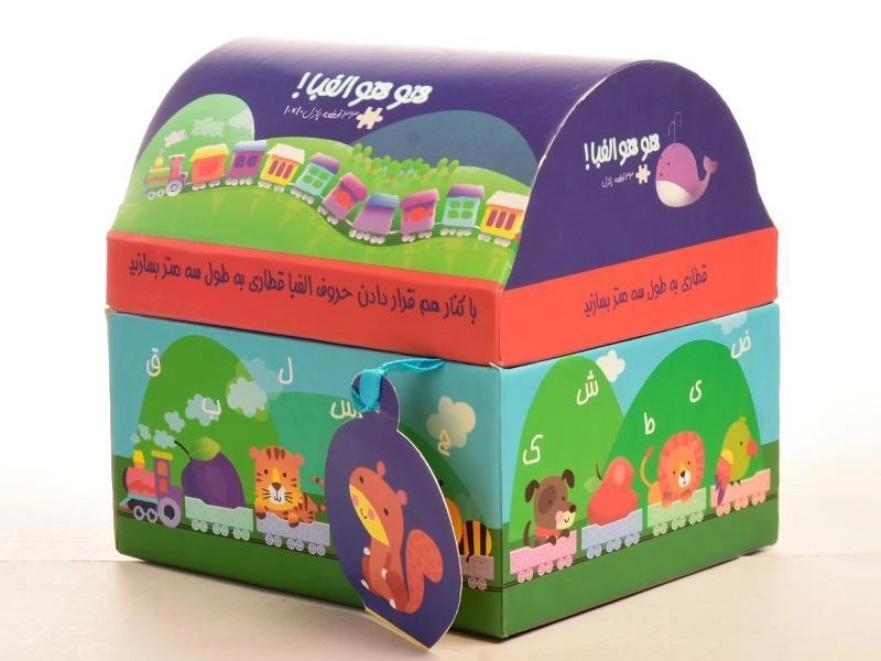 کتاب + پازل هو هو الفبا! - 8