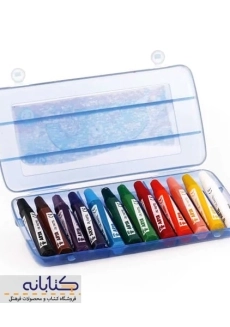 پاستل روغنی 12 رنگ آریا (طلقی) - 2
