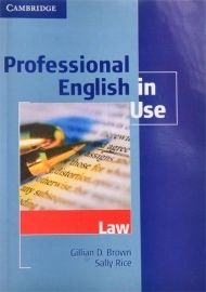 کتاب (Professional English in Use (Law