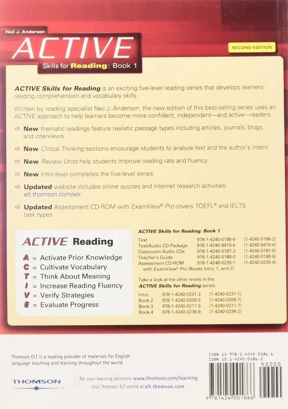 کتاب Active Skills For Reading 1 (2nd) - 1