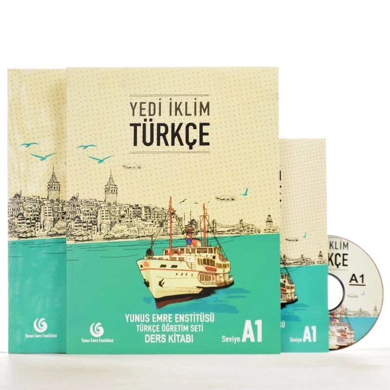 کتاب آموزش زبان ترکی استانبولی Yedi iklim Turkce A1 - 2