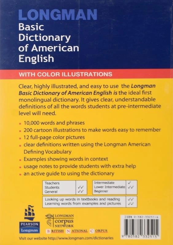 کتاب Longman Basic Dictionary Of American English - 1