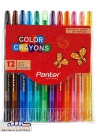 پاستل روغنی 12 رنگ پنتر (غلاف دار)