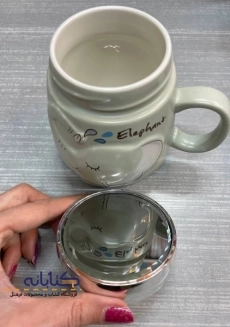 ماگ در آینه ای طرح فیل - 3
