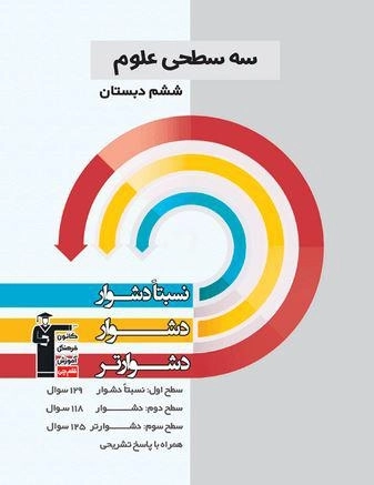 کتاب سه سطحی علوم ششم [6] دبستان قلم چی