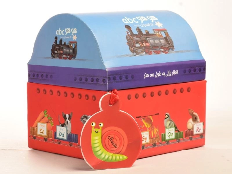 کتاب + پازل هو هو abc - 5