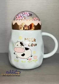 ماگ دونه برفی طرح گاو