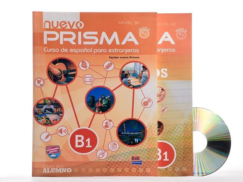 کتاب آموزش زبان اسپانیایی Nuevo Prisma B1 - 1