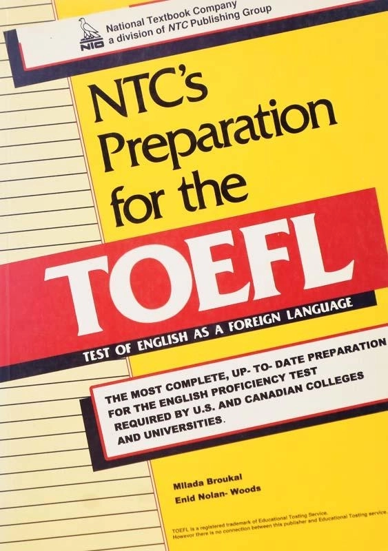 کتاب NTC's Preparation Test For The TOEFL - 0