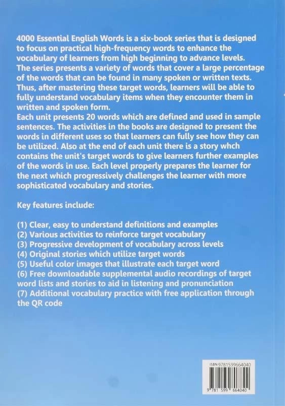 کتاب 4000Essential English Words 3 - 1