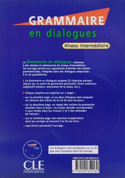 کتاب آموزش زبان فرانسه Grammaire en Dialogues Nivea Intermediaire - 2