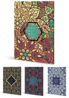 دفتر تک خط 40 برگ سری ماندالا،دانو (ته چسب)