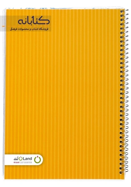 دفتر تک خط 60 برگ مجلد ژلاتو اُلند (سیمی) - 1