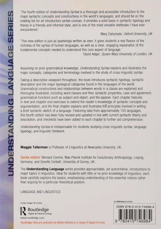 کتاب Understanding Syntax - 1