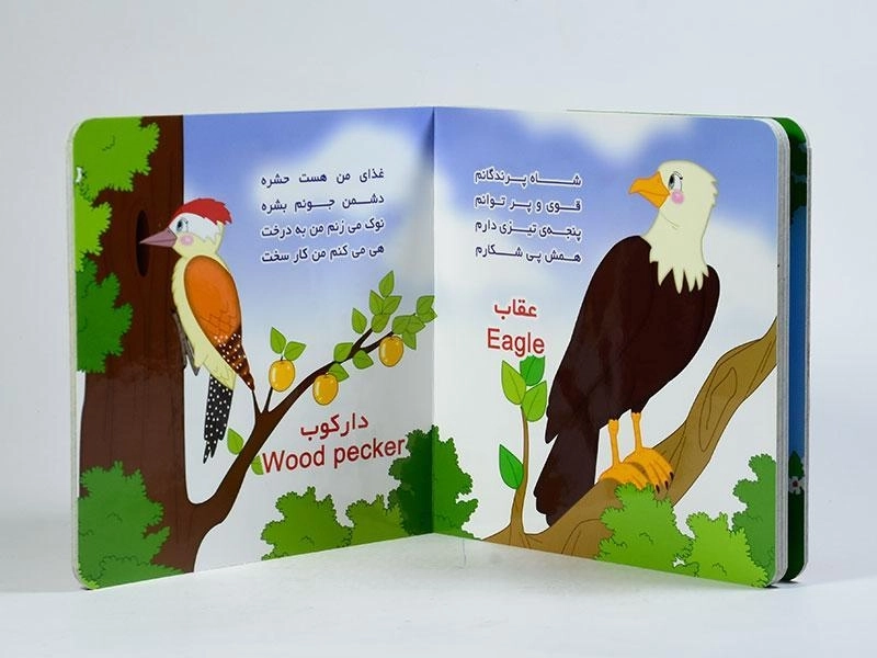 کتاب پرندگان همراه با شعر - 4