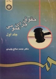 کتاب حقوق جزای عمومی 1 | ولیدی