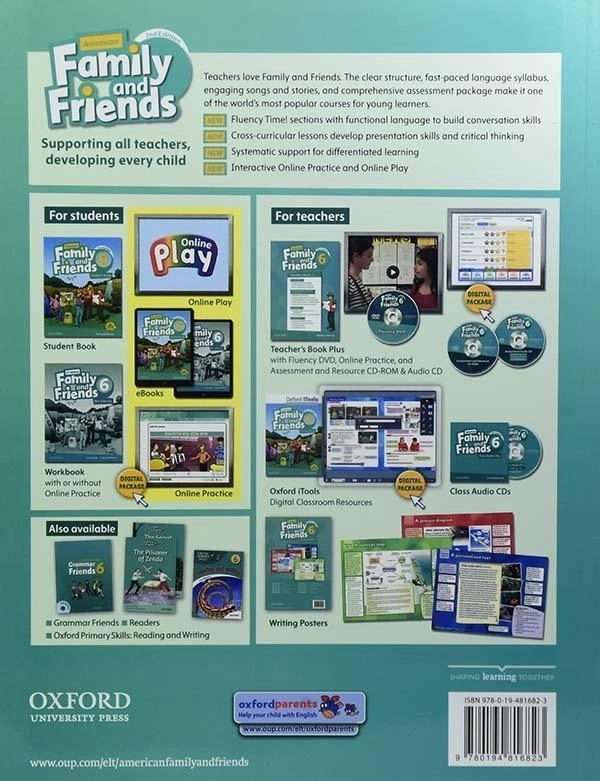 کتاب Family and Friends 6 (2th) - 2