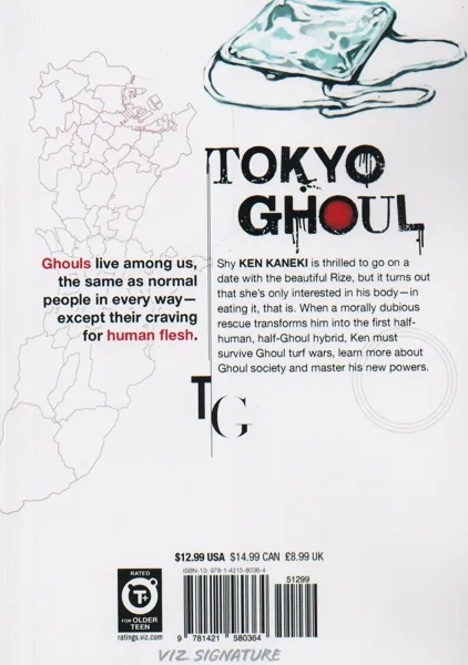 کتاب مانگا TOKYO GHOUL 1 - 1