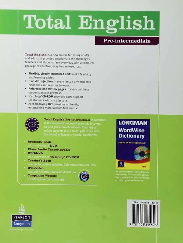 کتاب توتال انگلیش پری اینترمدیت | Total English Pre-Intermediate - 2