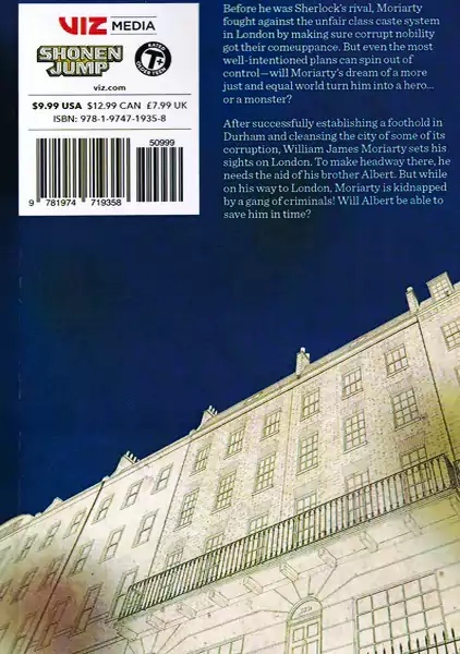 کتاب مانگا MORIARTY 2 - 1