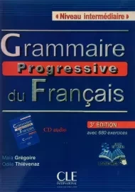 کتاب آموزش زبان فرانسه Grammaire Progressive Du Francais Intermediaire