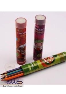 مداد رنگی 12 رنگ پیکاسو (استوانه ای) - 1