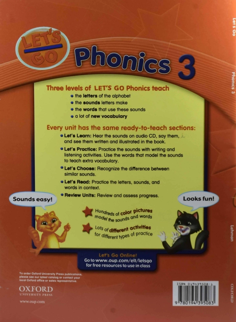 کتاب Lets Go Phonics 3 - 2