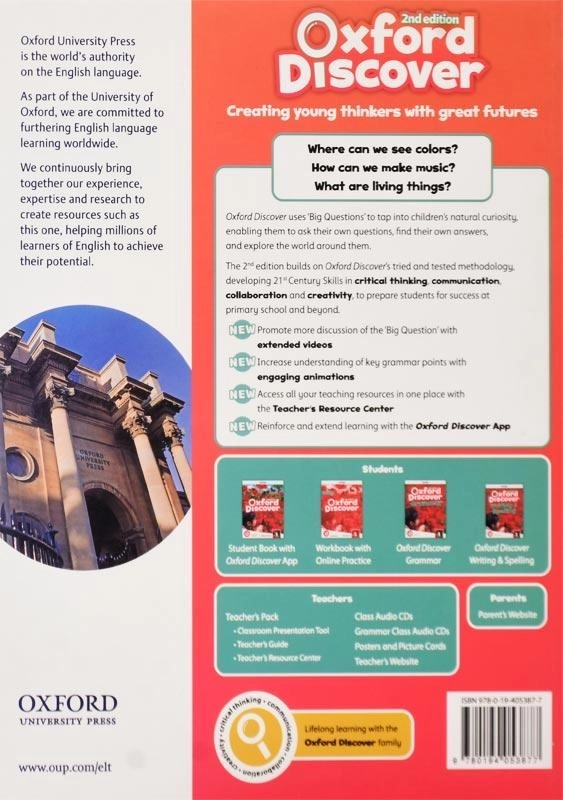 کتاب Oxford Discover 1 (2nd) - 1