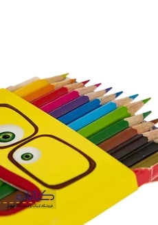 مداد رنگی 12+1 رنگ آریا (جعبه مقوایی) - 3