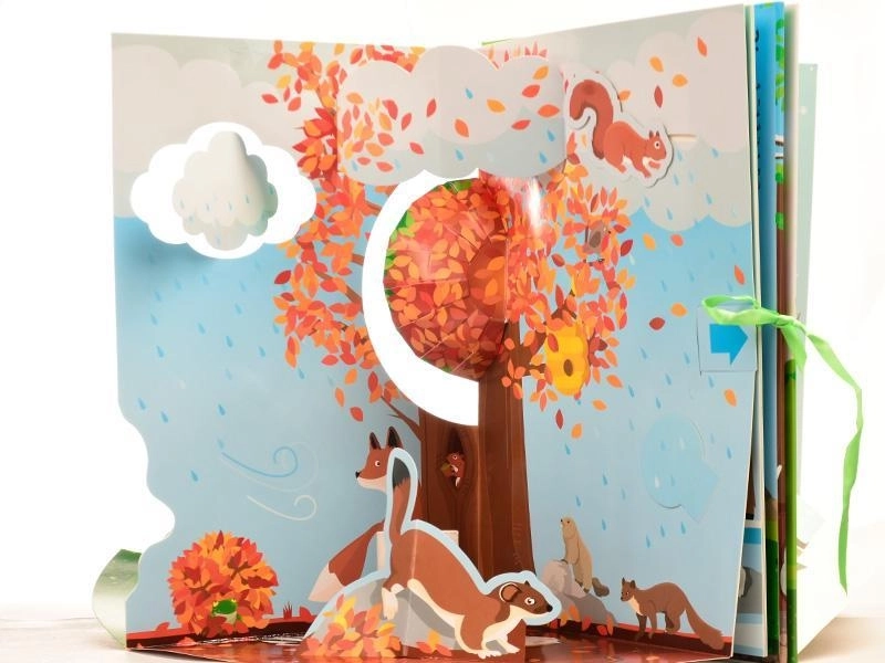 کتاب سه بعدی چهار فصل (360 درجه) - 3