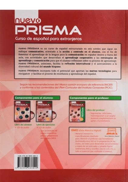 کتاب آموزش زبان اسپانیایی Nuevo Prisma A2 - 2